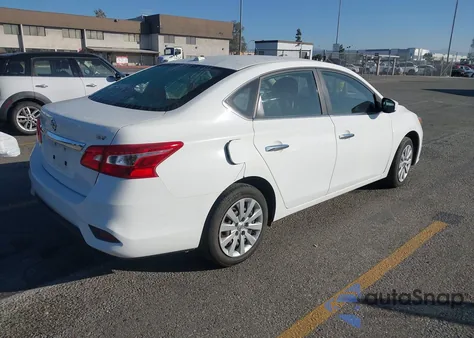 2016 Nissan Sentra Sv z USA, uszkodzony, nr VIN 3N1AB7AP3GY249589
